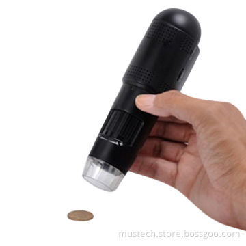 Handheld 720P HD WiFi Digital Microscope for iOS/Android Device/PC Compatible
